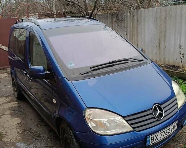 Синій Мерседес Ванео, об'ємом двигуна 1.9 л та пробігом 196 тис. км за 4700 $, фото 1 на Automoto.ua