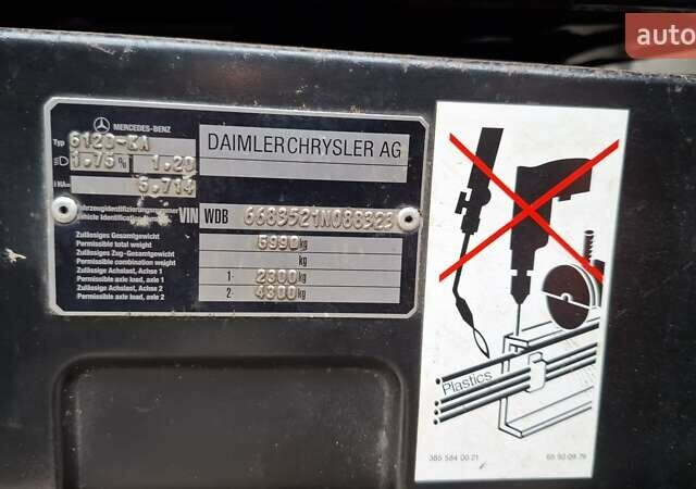 Білий Мерседес Варіо, об'ємом двигуна 4.25 л та пробігом 500 тис. км за 10500 $, фото 10 на Automoto.ua