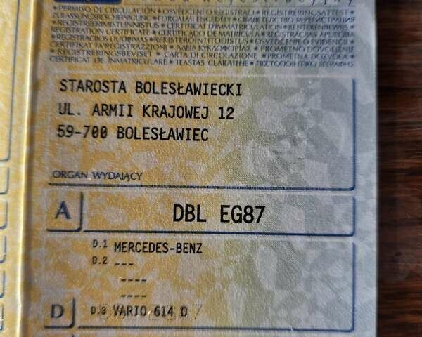 Мерседес Варио, объемом двигателя 4.2 л и пробегом 140 тыс. км за 30800 $, фото 7 на Automoto.ua