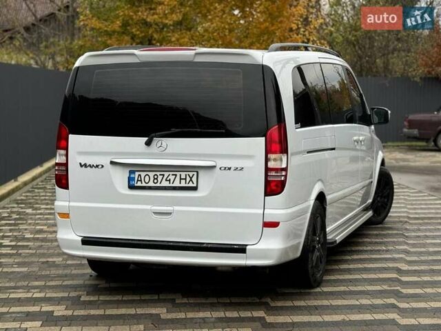 Білий Мерседес Віано, об'ємом двигуна 2.2 л та пробігом 419 тис. км за 15200 $, фото 4 на Automoto.ua
