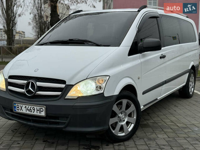 Белый Мерседес Виано, объемом двигателя 2.2 л и пробегом 293 тыс. км за 10700 $, фото 6 на Automoto.ua