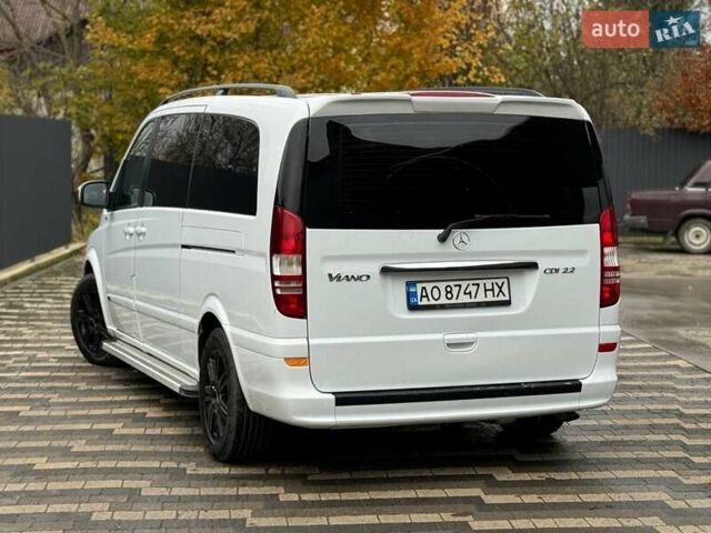 Білий Мерседес Віано, об'ємом двигуна 2.2 л та пробігом 419 тис. км за 15200 $, фото 7 на Automoto.ua