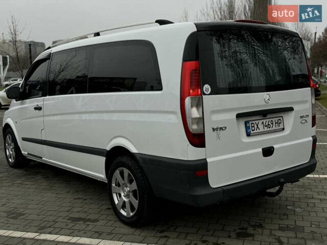 Белый Мерседес Виано, объемом двигателя 2.2 л и пробегом 293 тыс. км за 10700 $, фото 32 на Automoto.ua