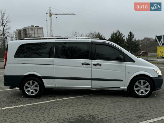 Белый Мерседес Виано, объемом двигателя 2.2 л и пробегом 293 тыс. км за 10700 $, фото 30 на Automoto.ua