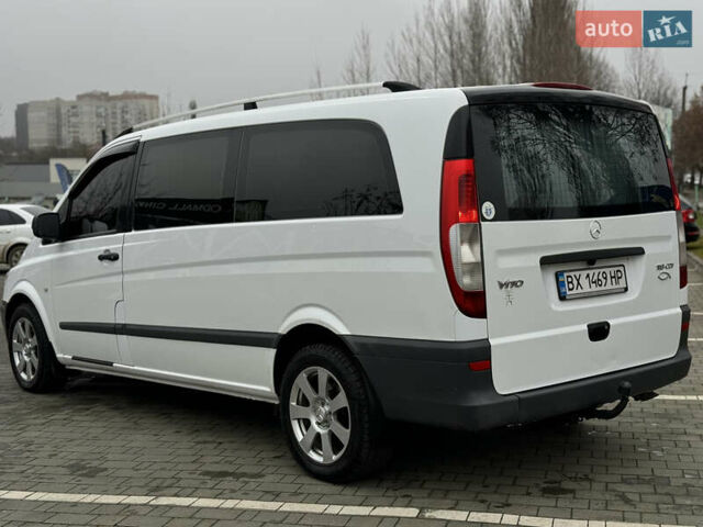 Белый Мерседес Виано, объемом двигателя 2.2 л и пробегом 293 тыс. км за 10700 $, фото 7 на Automoto.ua
