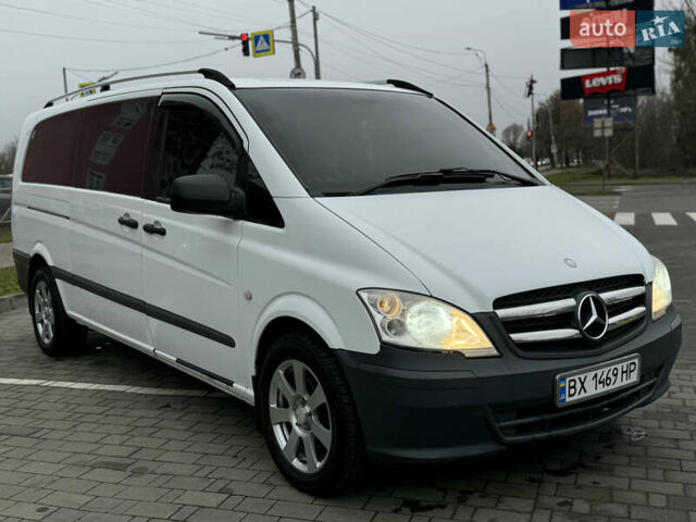 Белый Мерседес Виано, объемом двигателя 2.2 л и пробегом 293 тыс. км за 10700 $, фото 29 на Automoto.ua