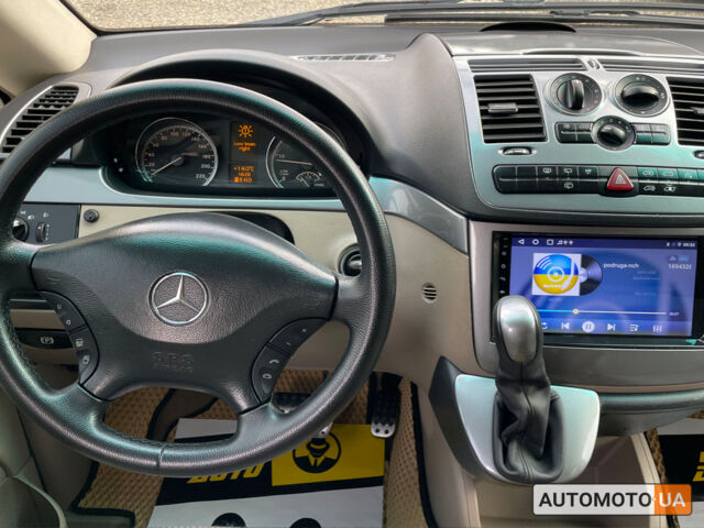 Черный Мерседес Виано, объемом двигателя 2.1 л и пробегом 308 тыс. км за 13499 $, фото 20 на Automoto.ua