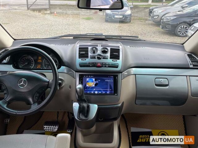 Черный Мерседес Виано, объемом двигателя 2.1 л и пробегом 308 тыс. км за 13499 $, фото 21 на Automoto.ua