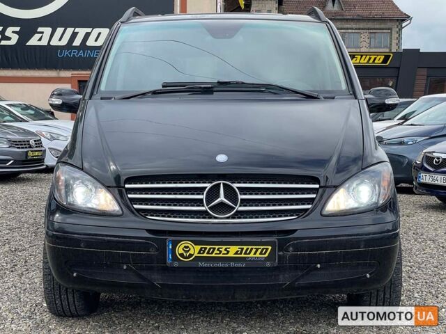 Черный Мерседес Виано, объемом двигателя 2.1 л и пробегом 308 тыс. км за 13499 $, фото 1 на Automoto.ua