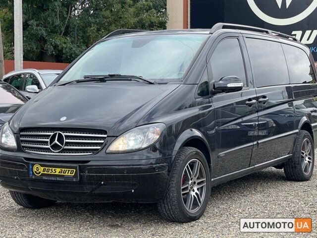 Черный Мерседес Виано, объемом двигателя 2.1 л и пробегом 308 тыс. км за 13499 $, фото 2 на Automoto.ua