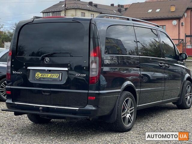 Черный Мерседес Виано, объемом двигателя 2.1 л и пробегом 308 тыс. км за 13499 $, фото 5 на Automoto.ua