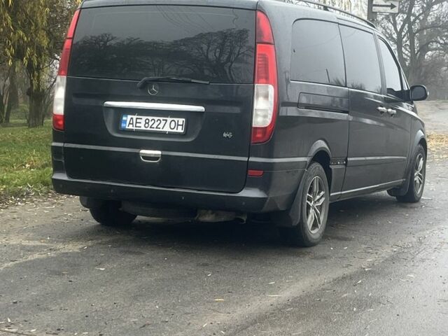 Черный Мерседес Виано, объемом двигателя 3.2 л и пробегом 293 тыс. км за 8000 $, фото 3 на Automoto.ua