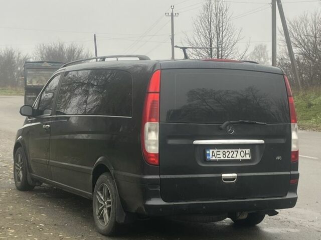 Черный Мерседес Виано, объемом двигателя 3.2 л и пробегом 293 тыс. км за 8000 $, фото 1 на Automoto.ua