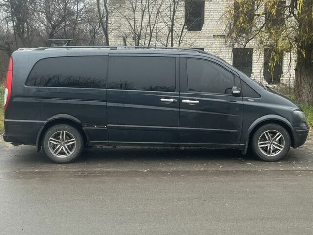 Черный Мерседес Виано, объемом двигателя 3.2 л и пробегом 293 тыс. км за 8000 $, фото 4 на Automoto.ua