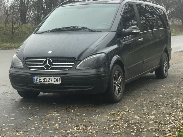 Черный Мерседес Виано, объемом двигателя 3.2 л и пробегом 293 тыс. км за 8000 $, фото 7 на Automoto.ua