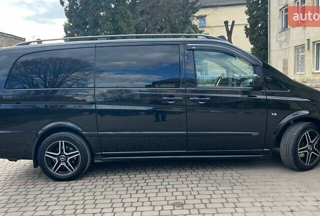 Черный Мерседес Виано, объемом двигателя 3.72 л и пробегом 332 тыс. км за 16500 $, фото 5 на Automoto.ua