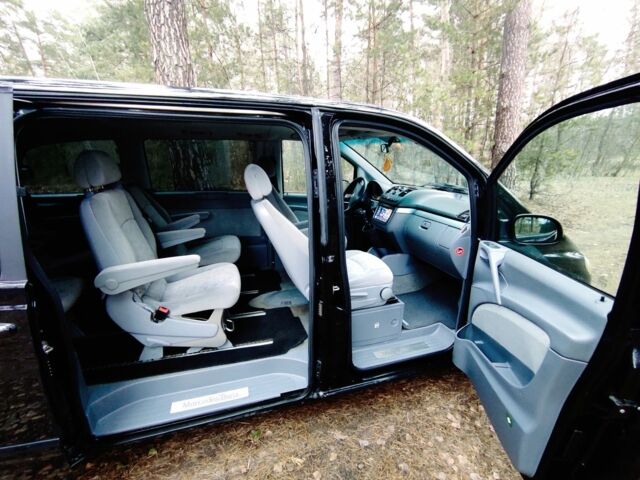 Черный Мерседес Виано, объемом двигателя 2.2 л и пробегом 236 тыс. км за 5900 $, фото 11 на Automoto.ua