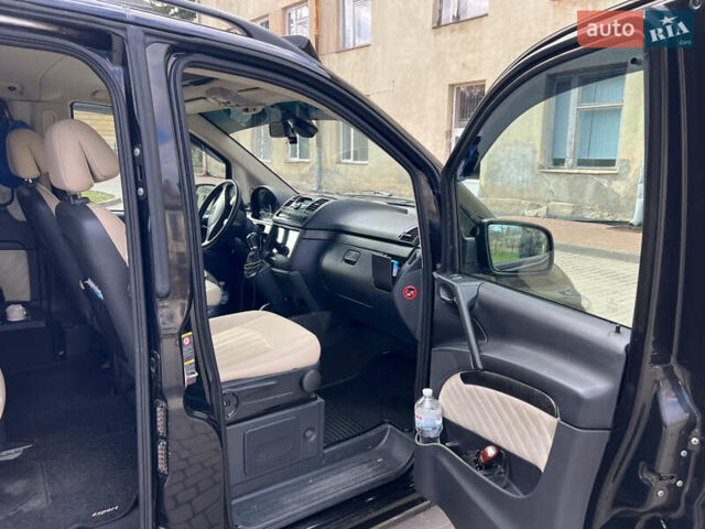 Черный Мерседес Виано, объемом двигателя 3.72 л и пробегом 332 тыс. км за 16500 $, фото 17 на Automoto.ua
