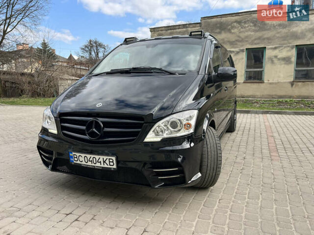 Черный Мерседес Виано, объемом двигателя 3.72 л и пробегом 332 тыс. км за 16500 $, фото 6 на Automoto.ua