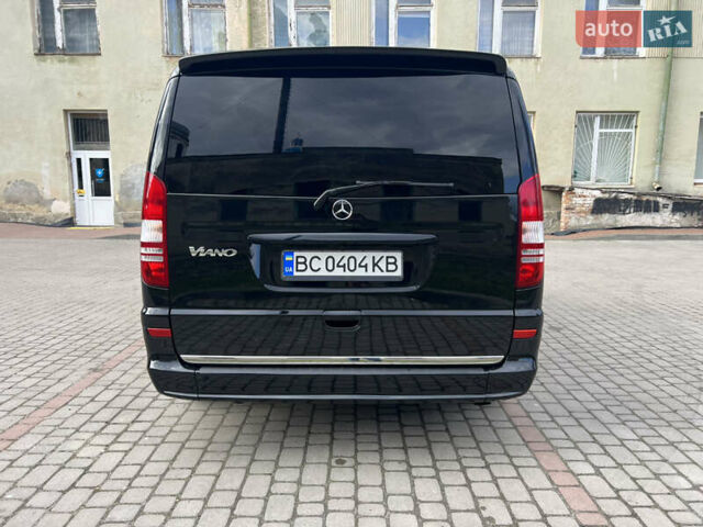 Черный Мерседес Виано, объемом двигателя 3.72 л и пробегом 332 тыс. км за 16500 $, фото 3 на Automoto.ua