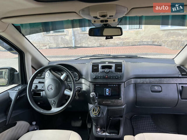 Черный Мерседес Виано, объемом двигателя 3.72 л и пробегом 332 тыс. км за 16500 $, фото 18 на Automoto.ua