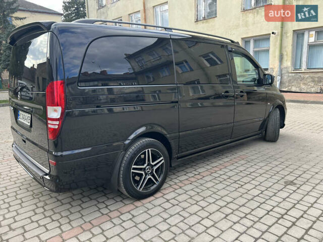 Черный Мерседес Виано, объемом двигателя 3.72 л и пробегом 332 тыс. км за 16500 $, фото 4 на Automoto.ua