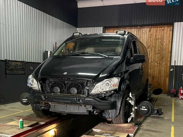 Черный Мерседес Виано, объемом двигателя 3.72 л и пробегом 332 тыс. км за 16500 $, фото 55 на Automoto.ua