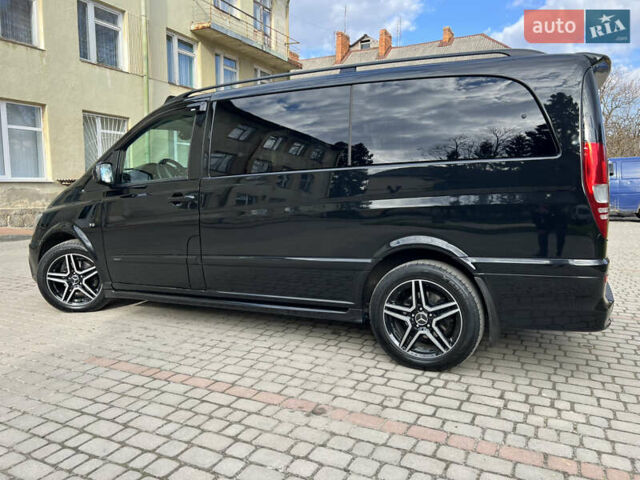 Черный Мерседес Виано, объемом двигателя 3.72 л и пробегом 332 тыс. км за 16500 $, фото 15 на Automoto.ua