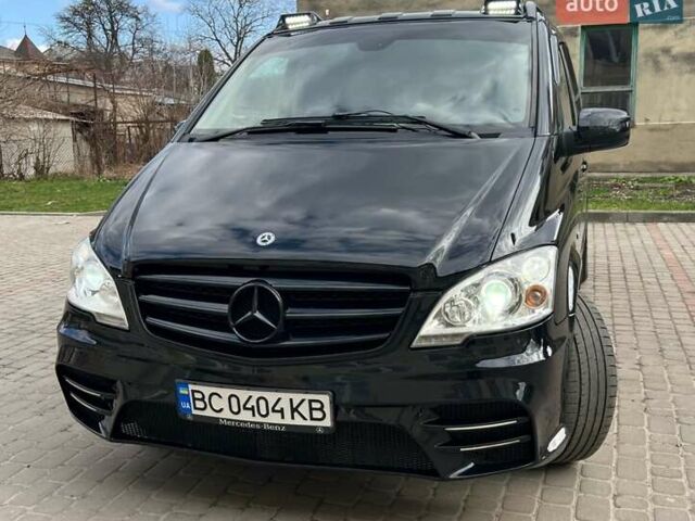Черный Мерседес Виано, объемом двигателя 3.72 л и пробегом 332 тыс. км за 16500 $, фото 8 на Automoto.ua