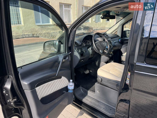 Черный Мерседес Виано, объемом двигателя 3.72 л и пробегом 332 тыс. км за 16500 $, фото 28 на Automoto.ua