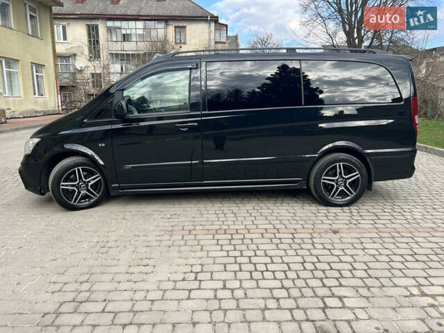 Черный Мерседес Виано, объемом двигателя 3.72 л и пробегом 332 тыс. км за 16500 $, фото 1 на Automoto.ua