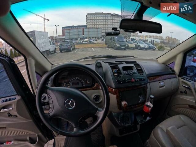 Чорний Мерседес Віано, об'ємом двигуна 3.7 л та пробігом 271 тис. км за 11500 $, фото 22 на Automoto.ua
