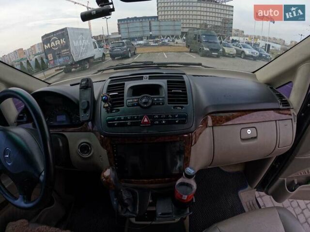 Чорний Мерседес Віано, об'ємом двигуна 3.7 л та пробігом 271 тис. км за 11500 $, фото 14 на Automoto.ua