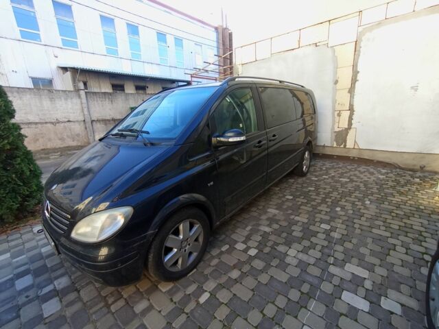 Черный Мерседес Виано, объемом двигателя 3 л и пробегом 430 тыс. км за 8000 $, фото 2 на Automoto.ua