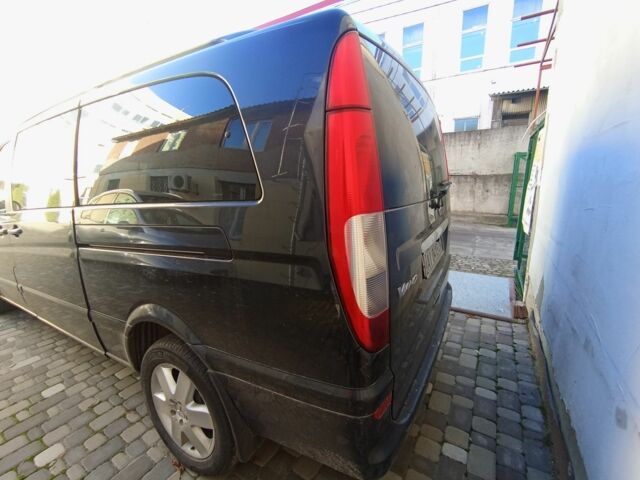 Черный Мерседес Виано, объемом двигателя 3 л и пробегом 430 тыс. км за 8000 $, фото 5 на Automoto.ua