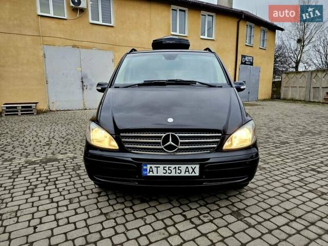 Чорний Мерседес Віано, об'ємом двигуна 3 л та пробігом 390 тис. км за 15999 $, фото 1 на Automoto.ua