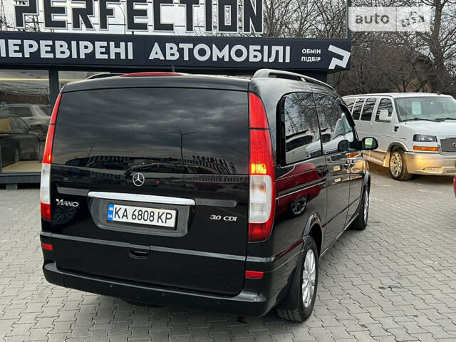 Чорний Мерседес Віано, об'ємом двигуна 3 л та пробігом 379 тис. км за 15450 $, фото 12 на Automoto.ua