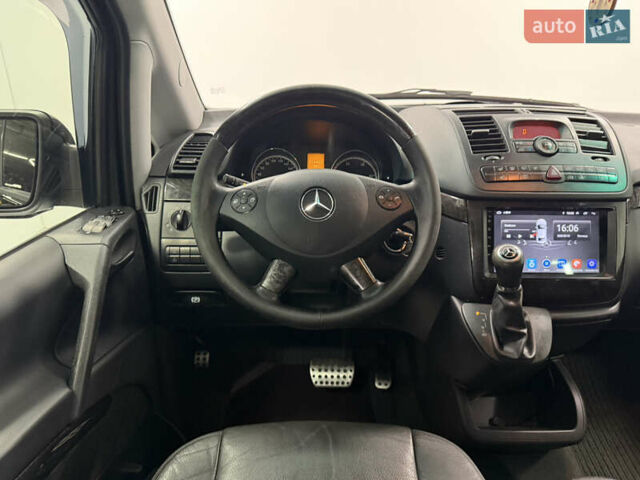 Черный Мерседес Виано, объемом двигателя 3 л и пробегом 380 тыс. км за 14999 $, фото 15 на Automoto.ua