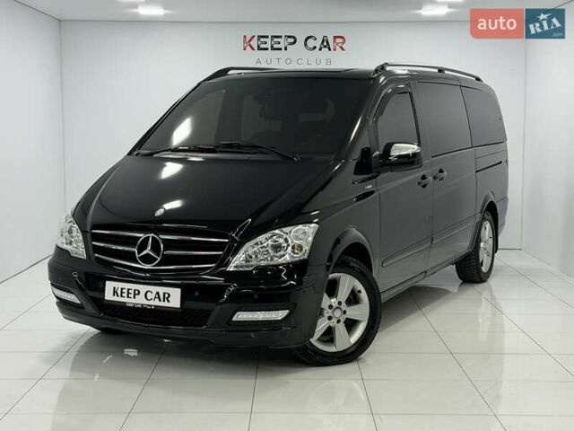 Черный Мерседес Виано, объемом двигателя 3 л и пробегом 380 тыс. км за 14999 $, фото 1 на Automoto.ua