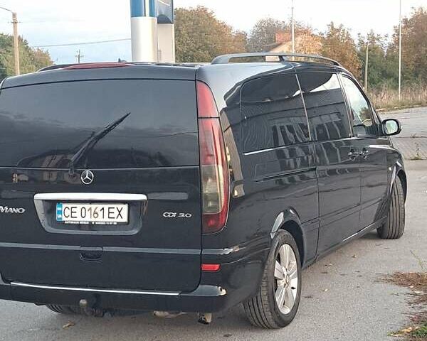 Мерседес Виано 2010 в Кицмане на Automoto.ua Черный Мерседес Виано, объемом двигателя 3 л и пробегом 450 тыс. км за 16700 $, фото 3 на Automoto.ua