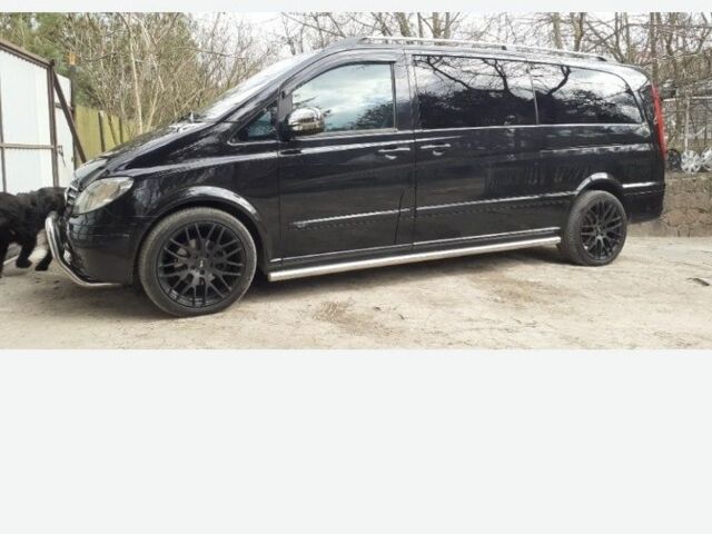 Черный Мерседес Виано, объемом двигателя 2.2 л и пробегом 230 тыс. км за 15300 $, фото 4 на Automoto.ua