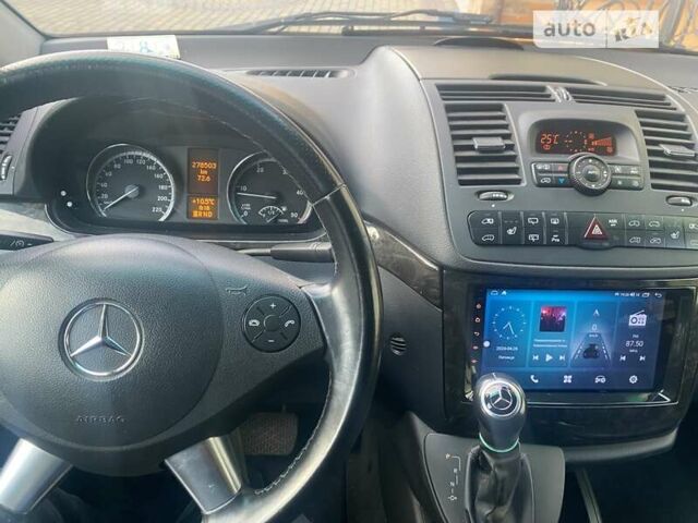 Чорний Мерседес Віано, об'ємом двигуна 2.14 л та пробігом 278 тис. км за 19500 $, фото 16 на Automoto.ua