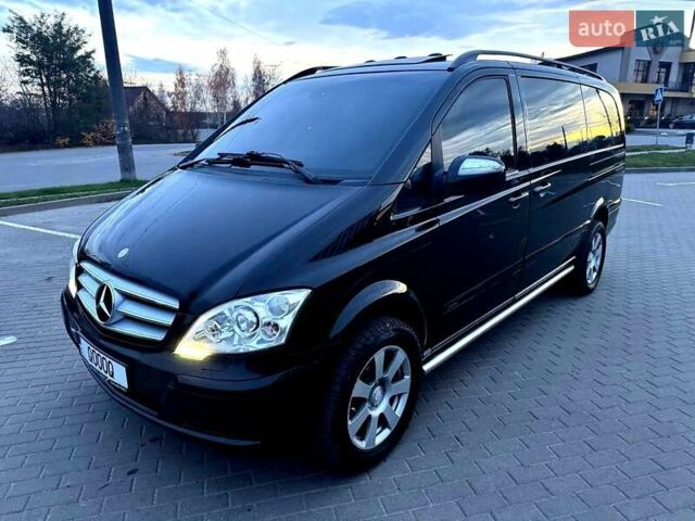 Черный Мерседес Виано, объемом двигателя 2.2 л и пробегом 300 тыс. км за 19500 $, фото 15 на Automoto.ua