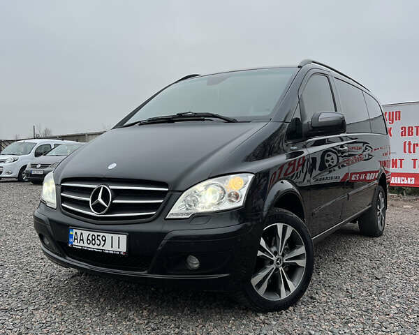 Чорний Мерседес Віано, об'ємом двигуна 2.14 л та пробігом 335 тис. км за 22200 $, фото 3 на Automoto.ua