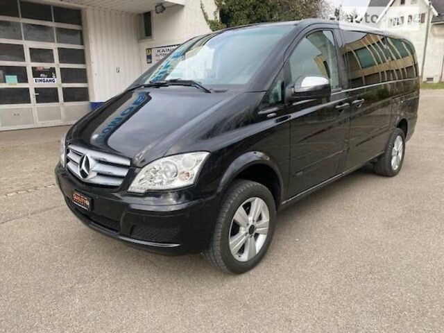 Чорний Мерседес Віано, об'ємом двигуна 2.14 л та пробігом 278 тис. км за 19500 $, фото 2 на Automoto.ua