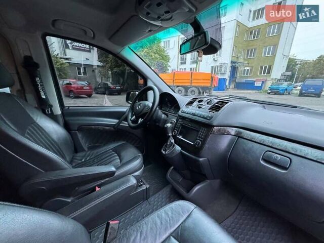 Черный Мерседес Виано, объемом двигателя 2.99 л и пробегом 280 тыс. км за 17900 $, фото 16 на Automoto.ua