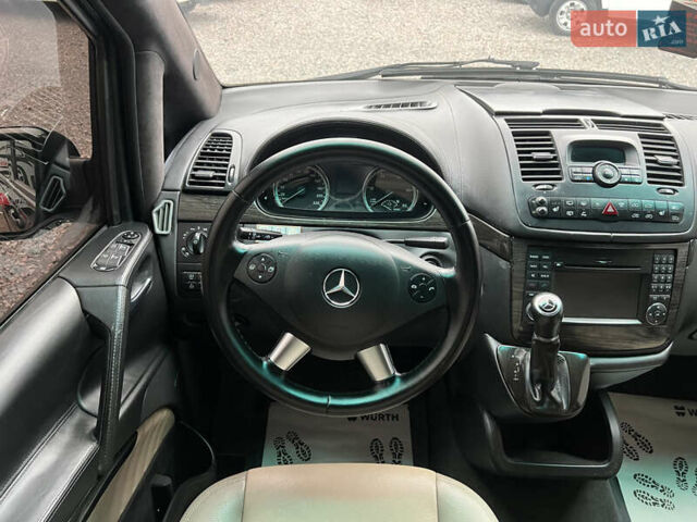 Чорний Мерседес Віано, об'ємом двигуна 2.14 л та пробігом 335 тис. км за 22200 $, фото 12 на Automoto.ua