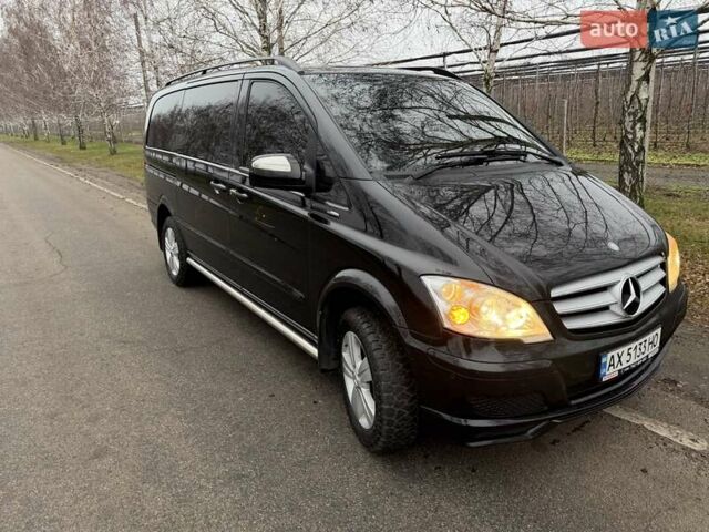 Черный Мерседес Виано, объемом двигателя 2.14 л и пробегом 286 тыс. км за 18700 $, фото 1 на Automoto.ua