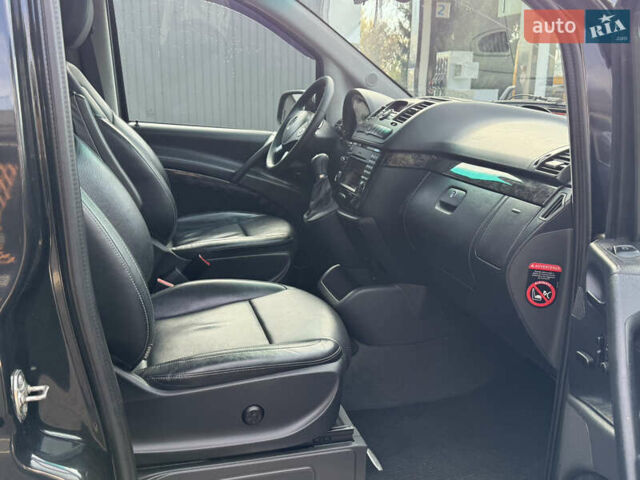 Черный Мерседес Виано, объемом двигателя 2.99 л и пробегом 290 тыс. км за 20900 $, фото 10 на Automoto.ua