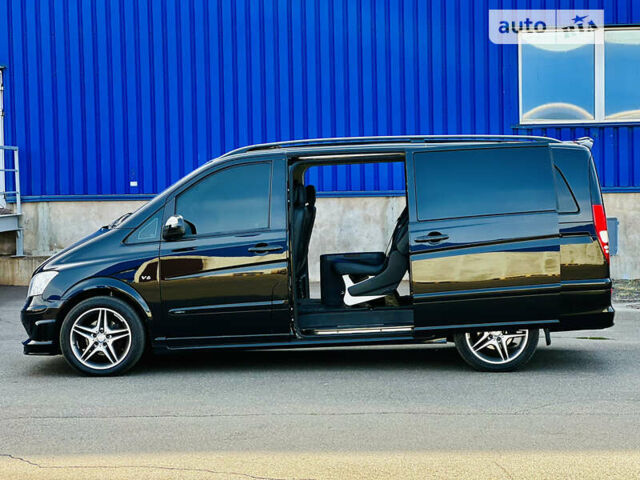 Черный Мерседес Виано, объемом двигателя 2.99 л и пробегом 152 тыс. км за 33000 $, фото 1 на Automoto.ua